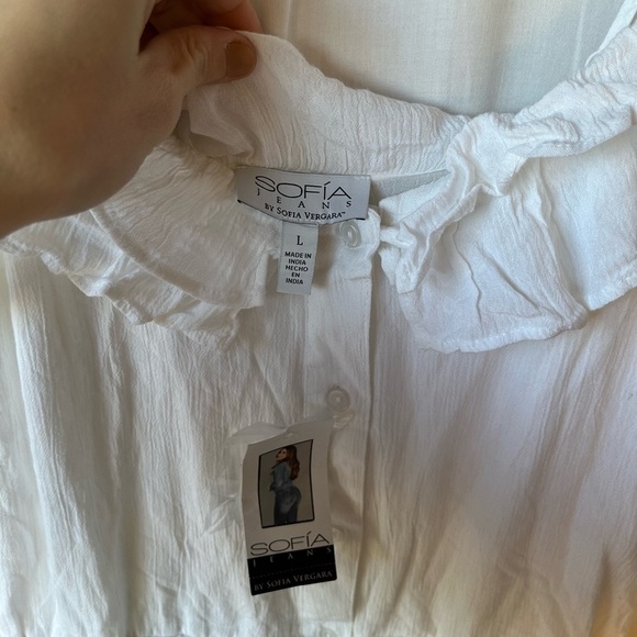 NWT Sofia Jeans by Sophia Vergara Women’s Adjustable Strap Ruffle Midi Dress - Picture 10 of 11